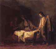 Samuel Dircksz van Hoogstraten Tobias's Farewell to His Parents oil painting artist